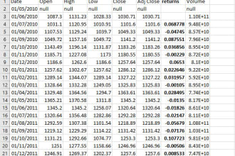 asset valuation and modeling, financial analysis, and recommendations