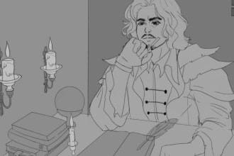 ghost write your fantasy or sci fi story