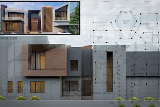do architectural design, plans elevations sections