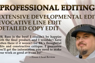 provide detailed feedback and editing for your book