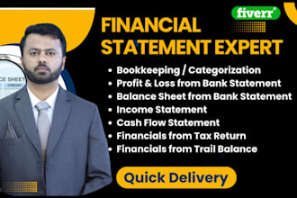 do bookkeeping, balance sheet, profit and loss
