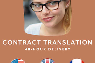 traduction de vos documents juridiques anglais francais