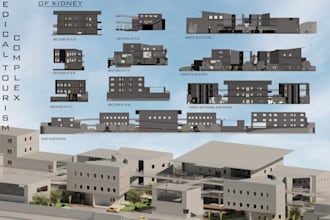 do planning and 3d modeling in revit