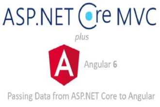 provide full stack development in angular , net core , database