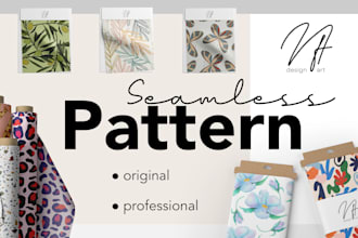 design seamless pattern, fabric, textile surface design