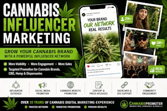 be your cannabis influencer