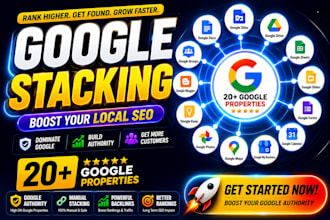 create high authority google entity stacking backlinks