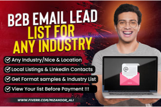 provide targeted business email lead list