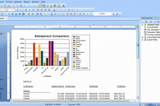 create crystal report for you according to specifications