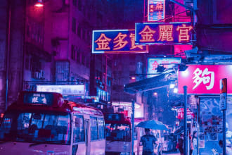 make professional synthwave cyberpunk or retrowave for you