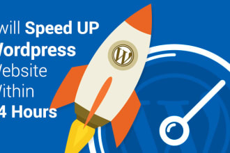 speed up your wordpress website within 24 hours