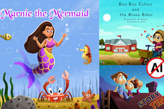 draw awesome children story book