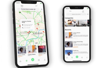 develop custom ios and android mobile app using react native