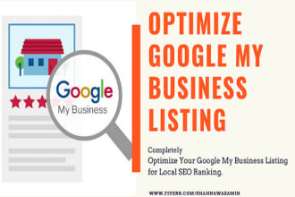 optimize your google my business listing for local SEO