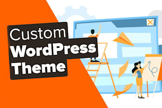 do custom wordpress theme, update content