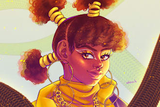 Best Price!  draw your portrait, fanart etc in anime or manga style