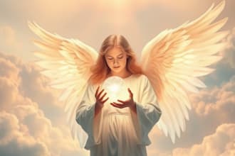 ask the angels to grant your deepest wish and manifest it into a reality quickly