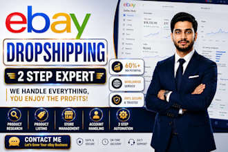 be your ebay 2 step dropshipping virtual assistant, ebay VA