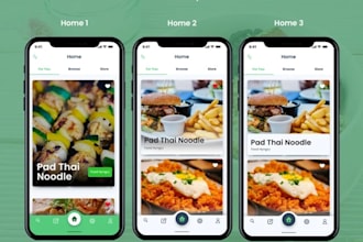 create mobile app ui and website ui design