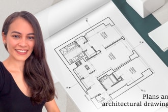 digitize your architectural plan into a vector cad file