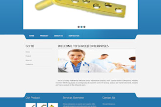 create Website on base php