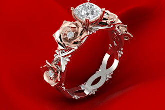render your jewelry model