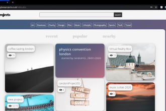design a responsive and dynamic web application