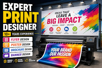 design print ready flyers posters and promotional materials