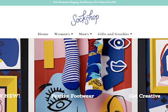 design an online store for your business