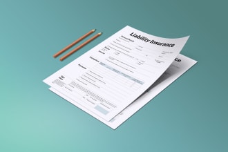 design all kind of PDF form