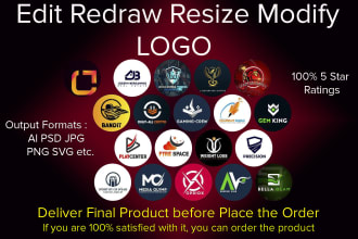 do logo update, redraw, and vector tracing