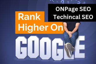 optimize wordpress website onpage and technical SEO services