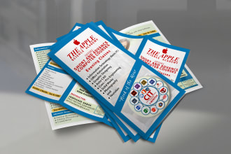 design awesome flyers, business brochures