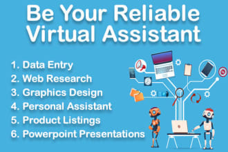 be your professional virtual assistant