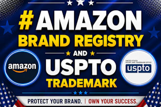 do amazon brand registry and uspto trademark filling