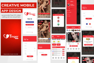 design android and ios application