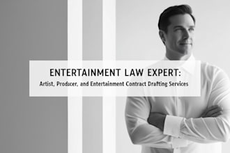 entertainment law expert artist, producer, and entertainment contract drafting