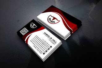 do modern business card design for your business