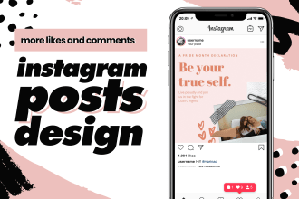 do trendy christmas and new year post, story design