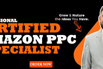 setup, manage and optimise amazon PPC campaigns amazon fba ppc ads campain