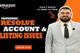 be your amazon expert virtual assistant to resolve your account issues