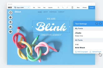 create wix website professionally with advanced SEO