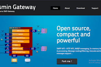 install, configure and add new features in jasmin SMS gateway