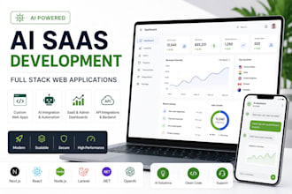 develop modern ai saas and web applications