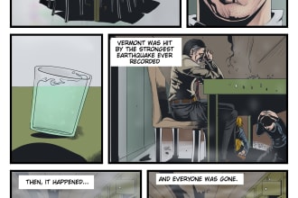 draw comic book and custom