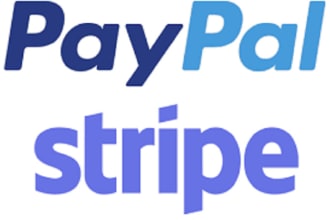 integrate payment gateways paypal,stripe,paypal smart button