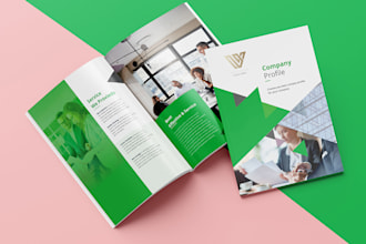 design business brochure, proposal, company profile, magazine, catalog, booklet