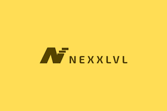 handmade design clever flat minimalist logo design