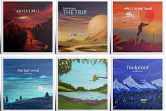design album cover artwork, mixtape cover or single cover