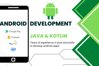 transform your vision into a high quality android app, ios app, flutter app